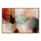 Noble Diffusion Abstract Multicolor Canvas Print