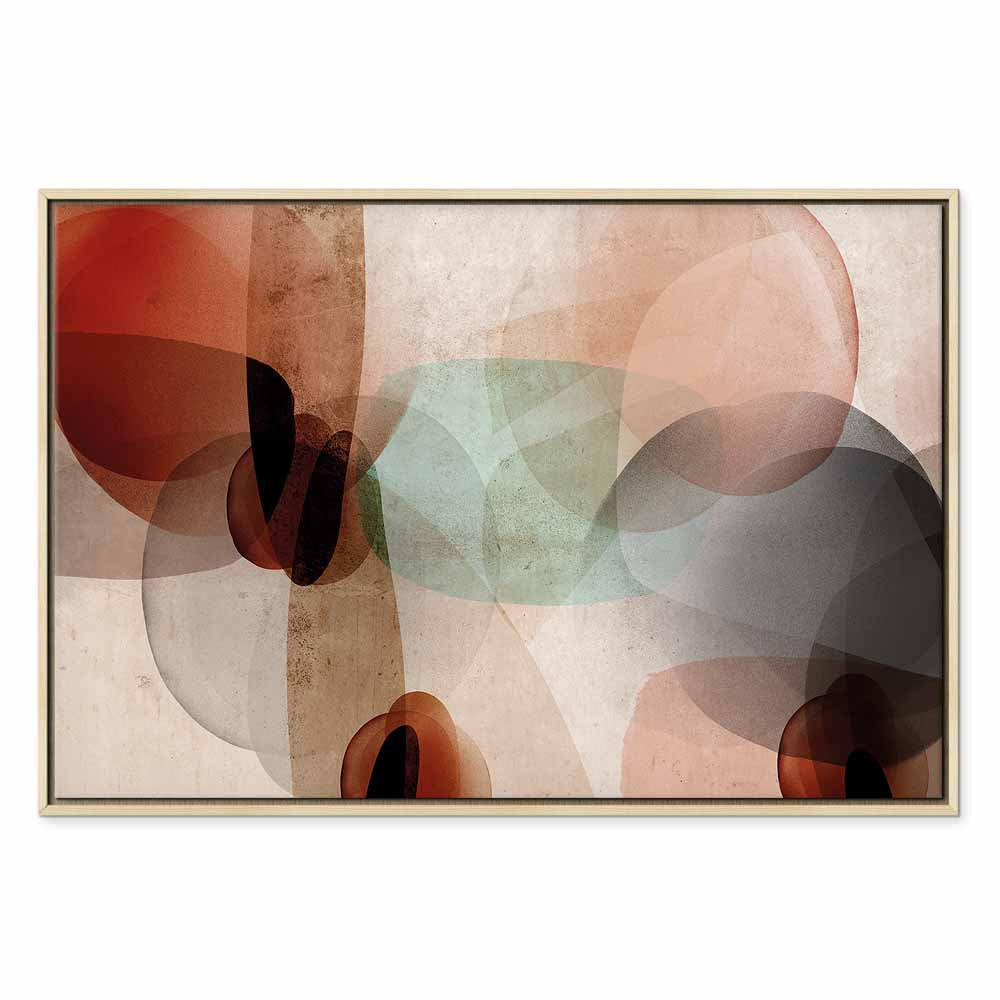 Noble Diffusion Abstract Multicolor Canvas Print