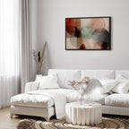 Noble Diffusion Abstract Multicolor Canvas Print