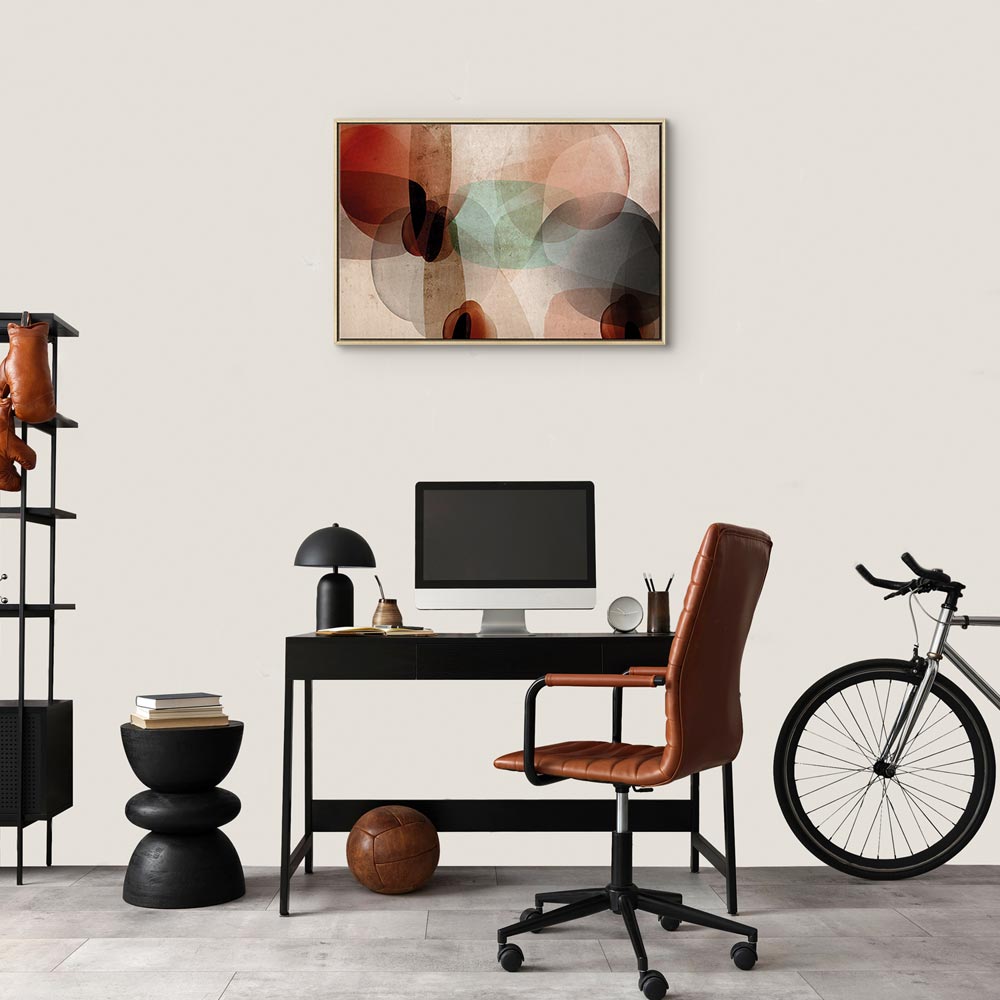 Noble Diffusion Abstract Multicolor Canvas Print