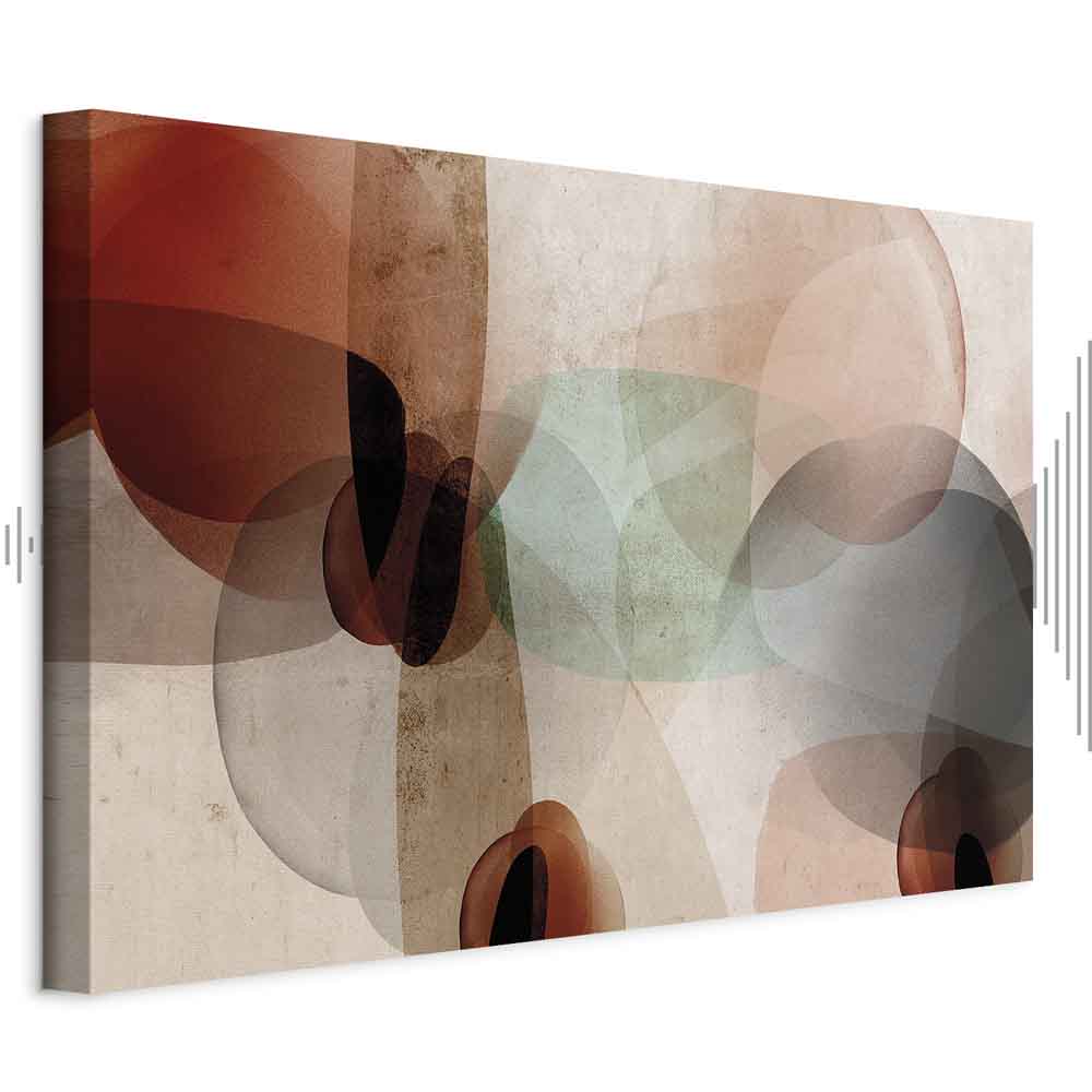 Noble Diffusion Abstract Multicolor Canvas Print