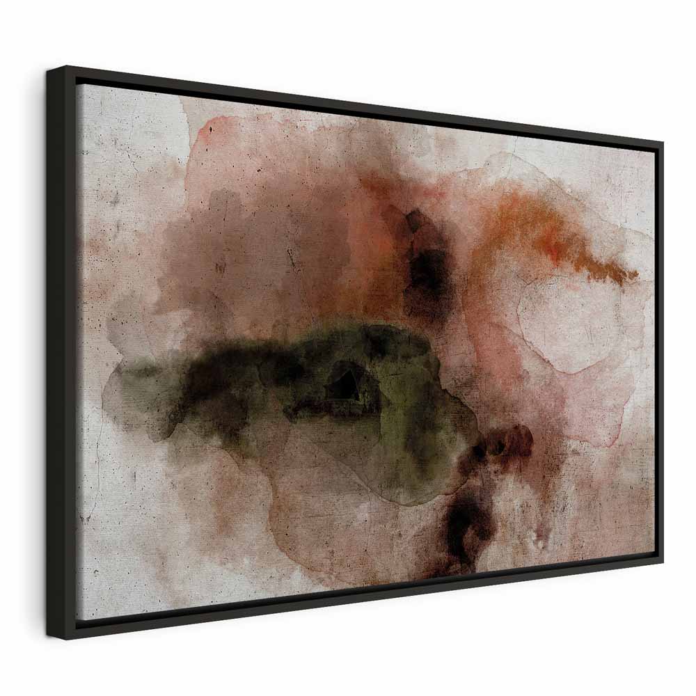 Abstract Watercolor Texture Wide Canvas Print