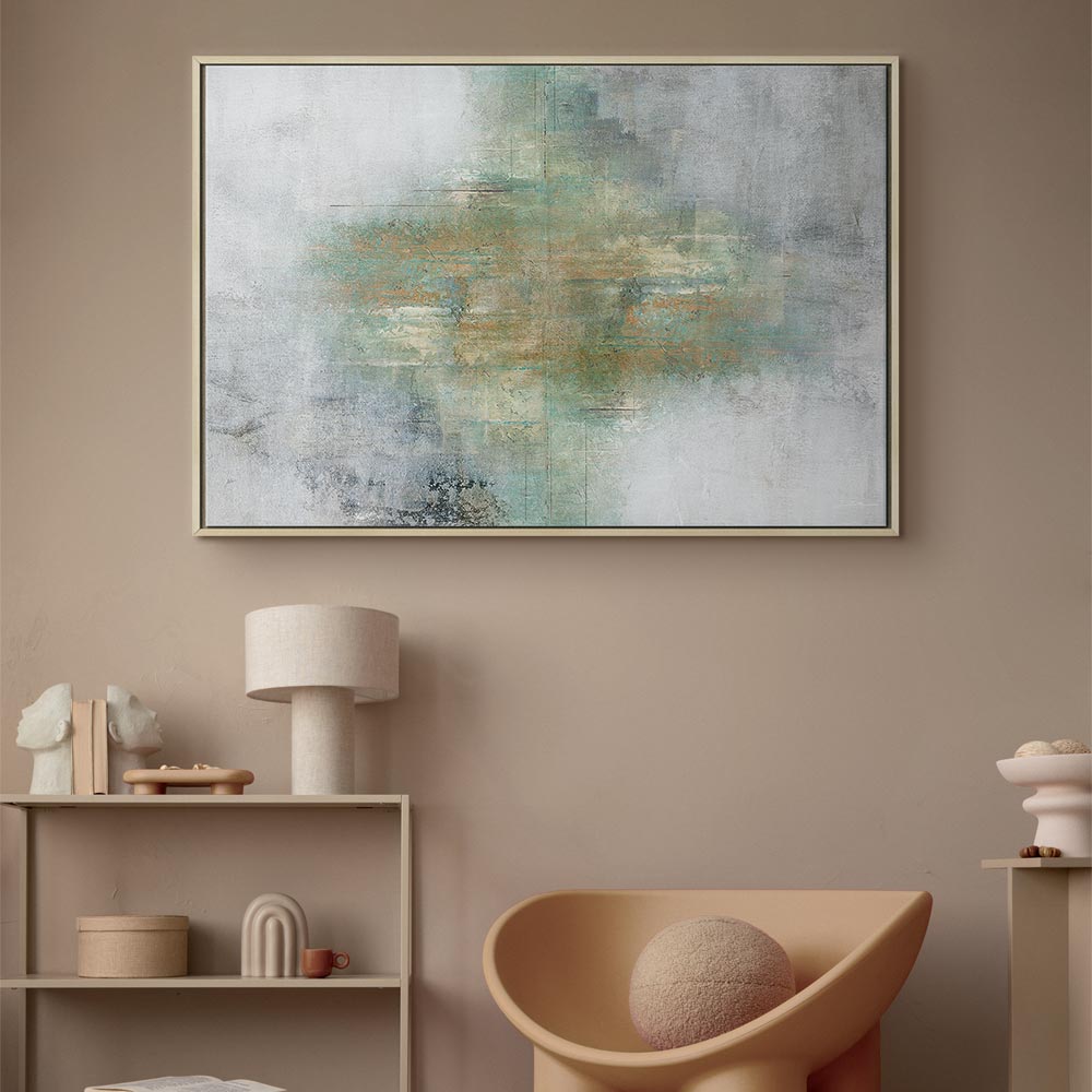 Explosive Abstract Texture Canvas Print