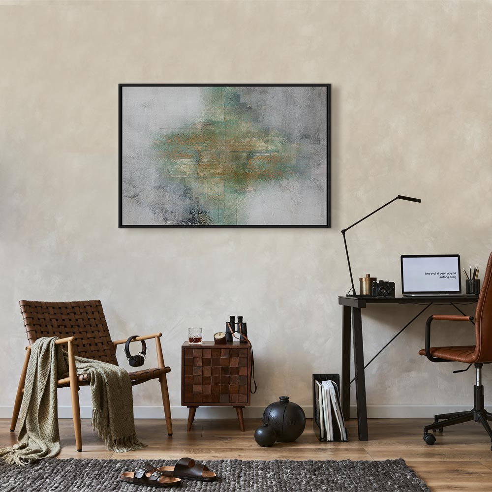 Explosive Abstract Texture Canvas Print