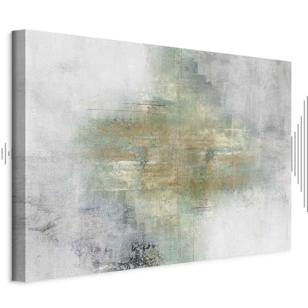 Explosive Abstract Texture Canvas Print