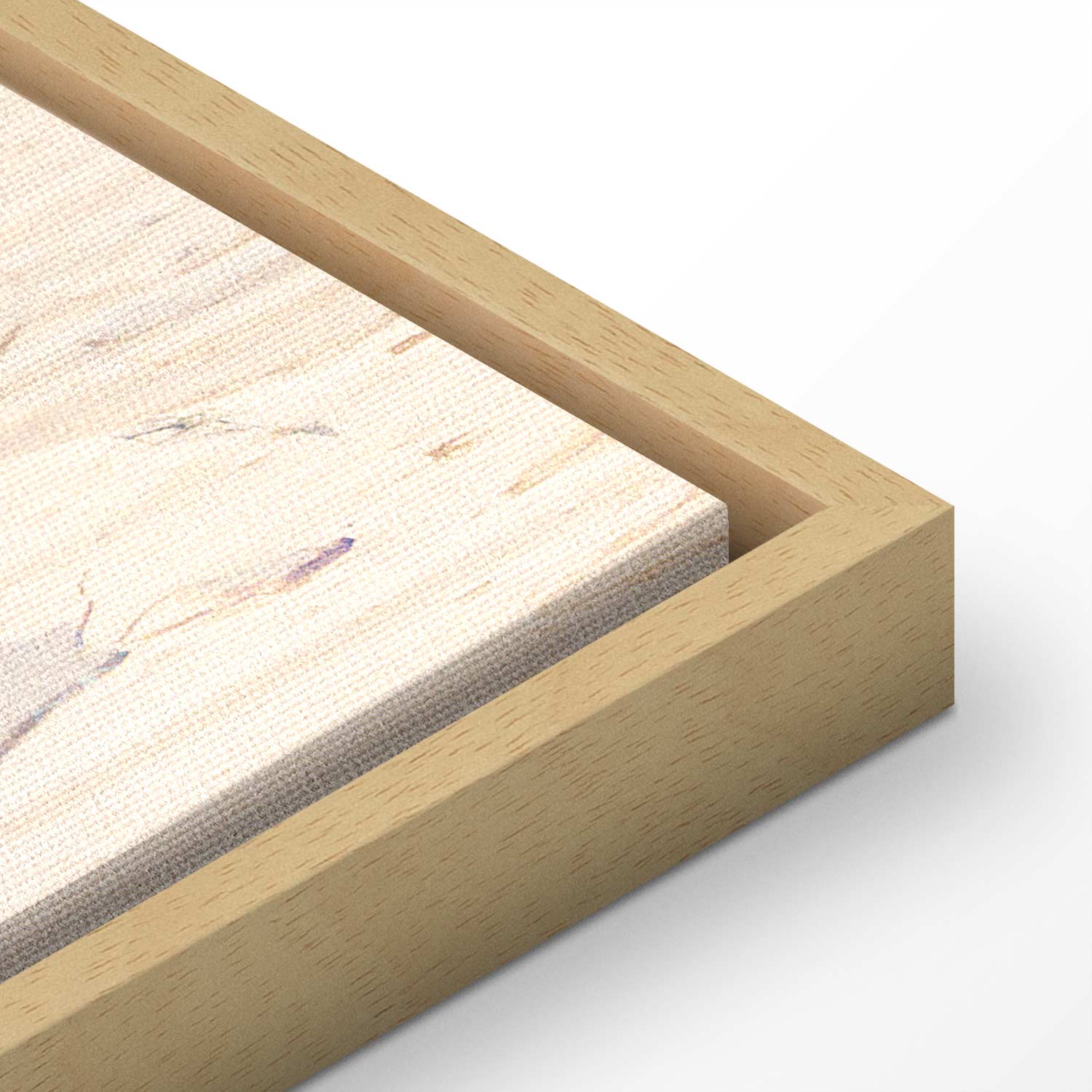 Cosmic Nebula Abstract Canvas Print