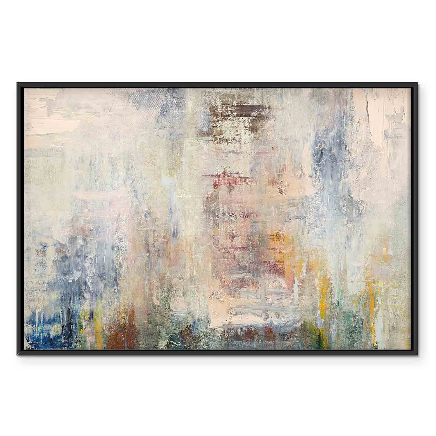 Cosmic Nebula Abstract Canvas Print