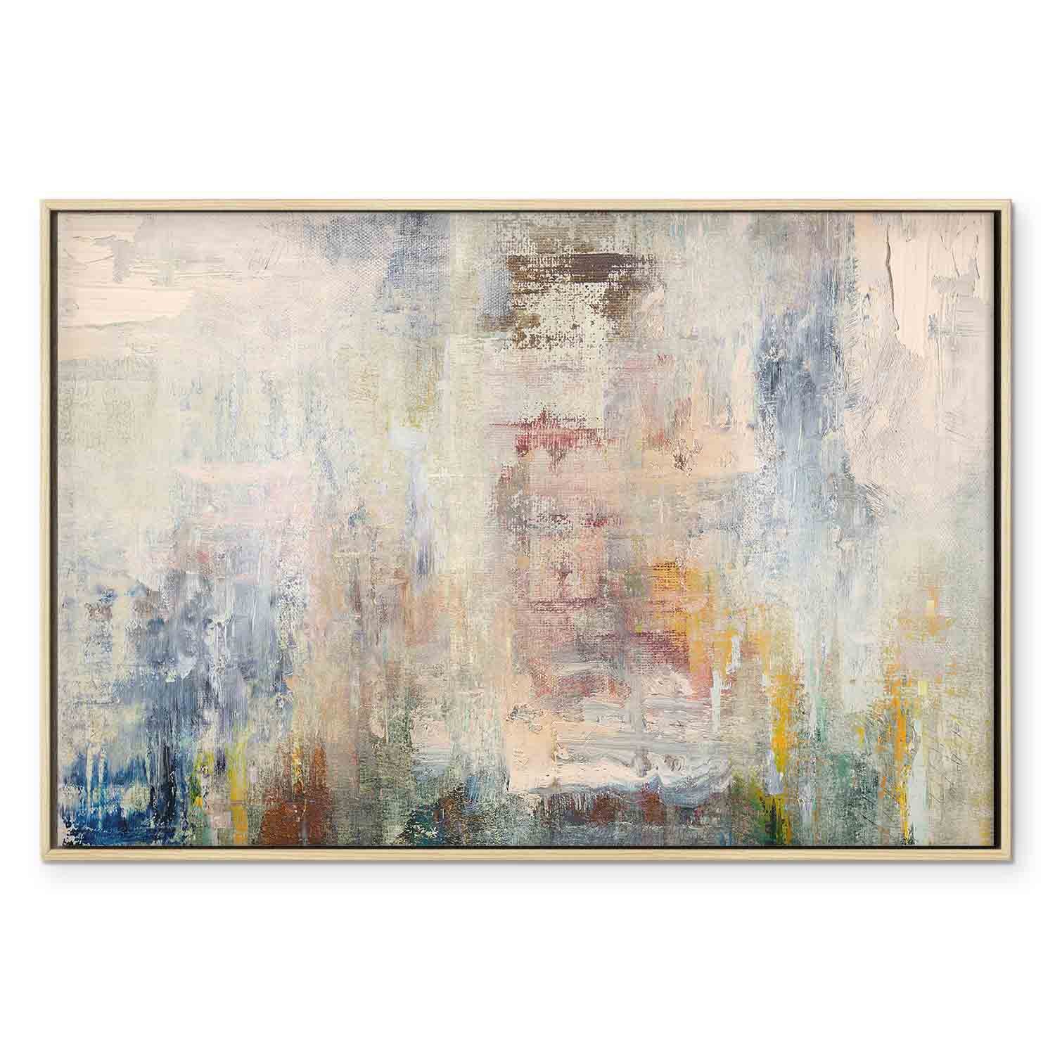 Cosmic Nebula Abstract Canvas Print