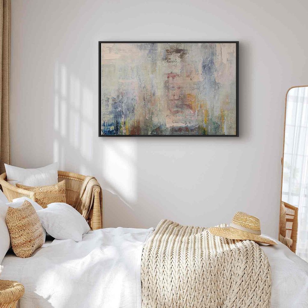 Cosmic Nebula Abstract Canvas Print