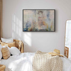 Cosmic Nebula Abstract Canvas Print