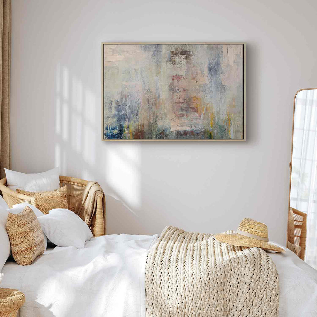 Cosmic Nebula Abstract Canvas Print