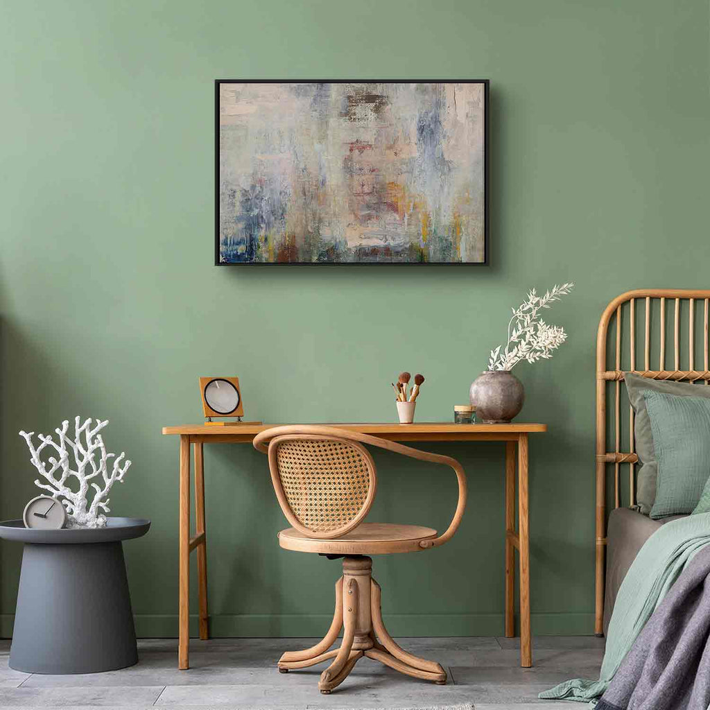 Cosmic Nebula Abstract Canvas Print