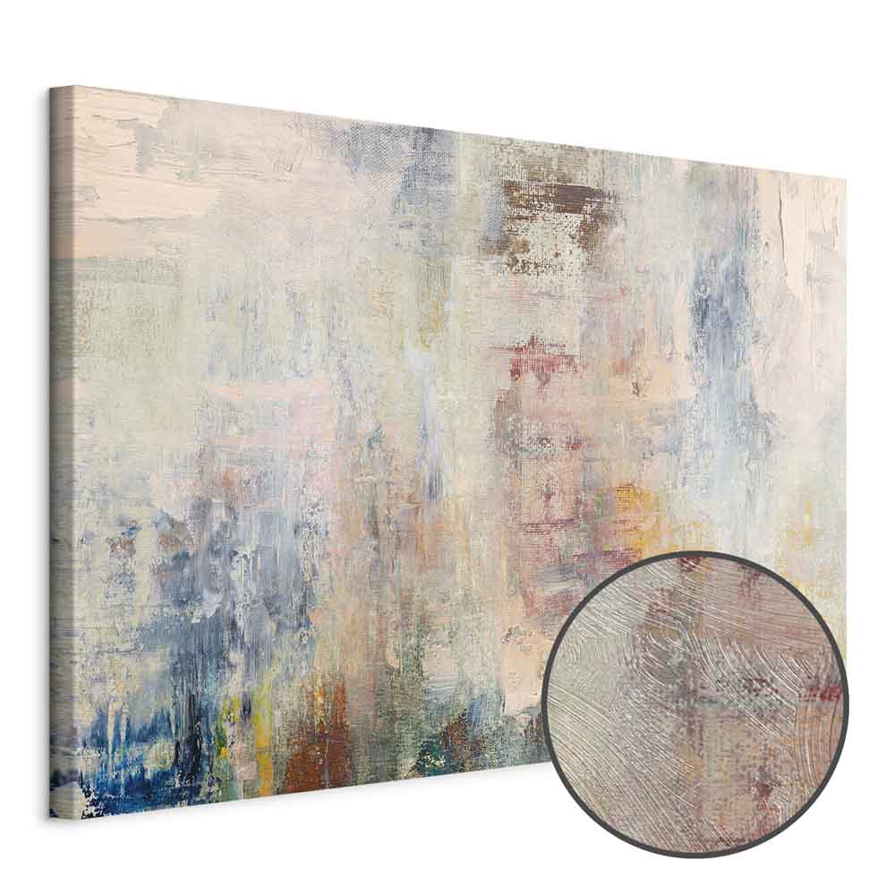 Cosmic Nebula Abstract Canvas Print