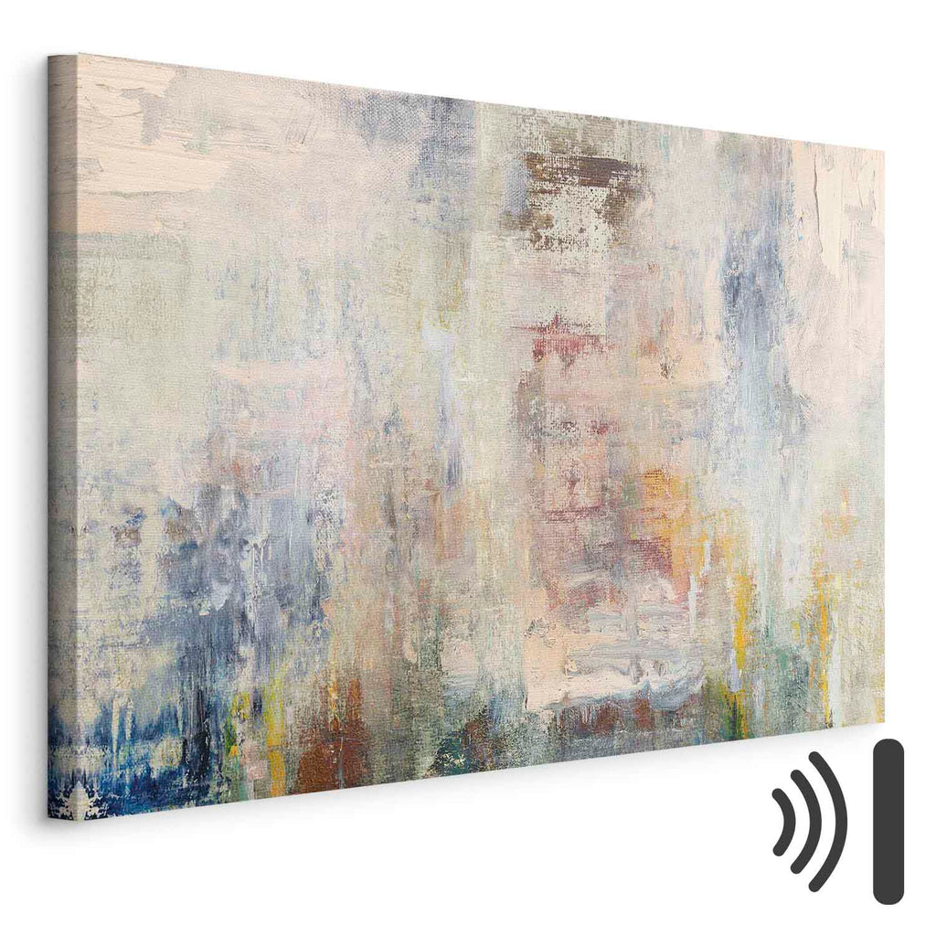 Cosmic Nebula Abstract Canvas Print
