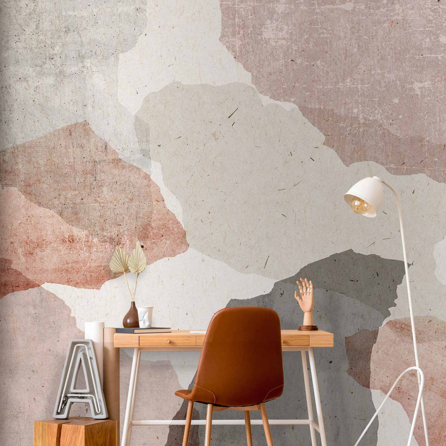 Colorful Terrazzo Abstract Wall Mural
