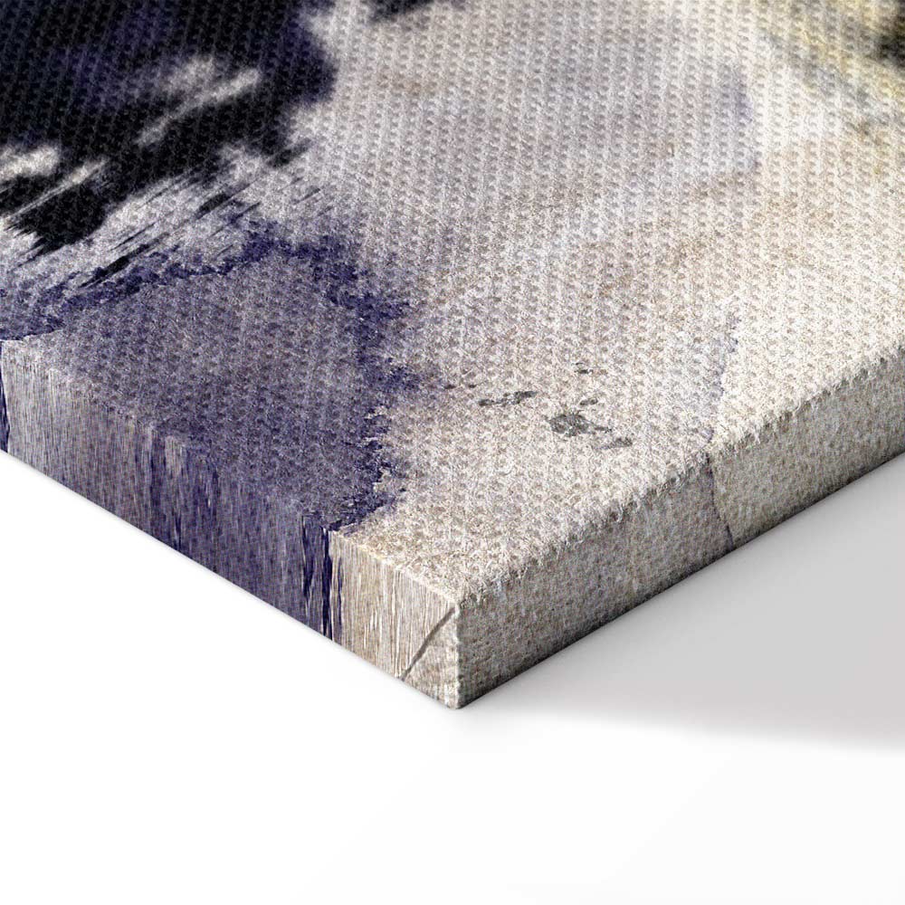 Abstract River Morning Texture Canvas Print