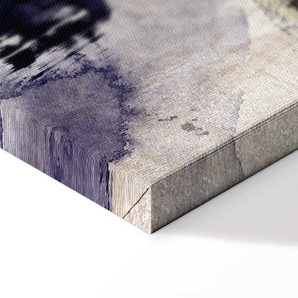 Abstract River Morning Texture Canvas Print