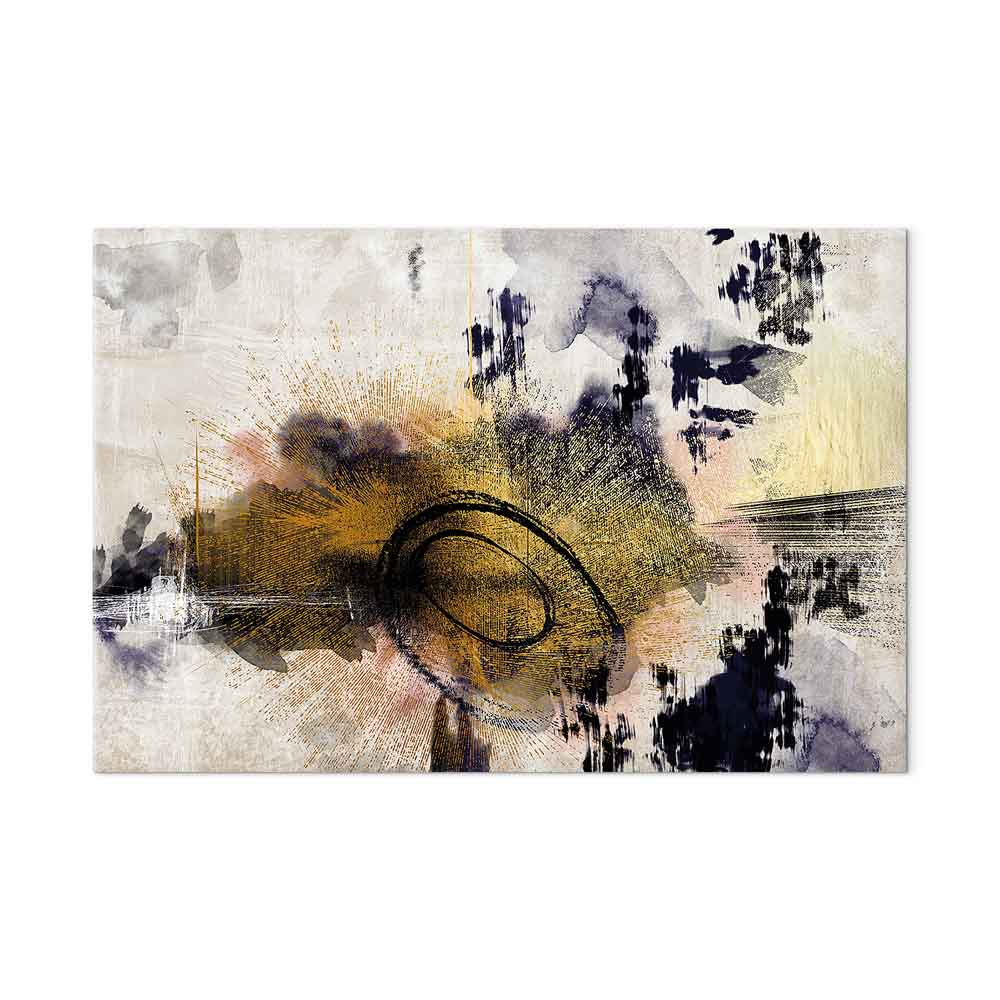 Abstract River Morning Texture Canvas Print