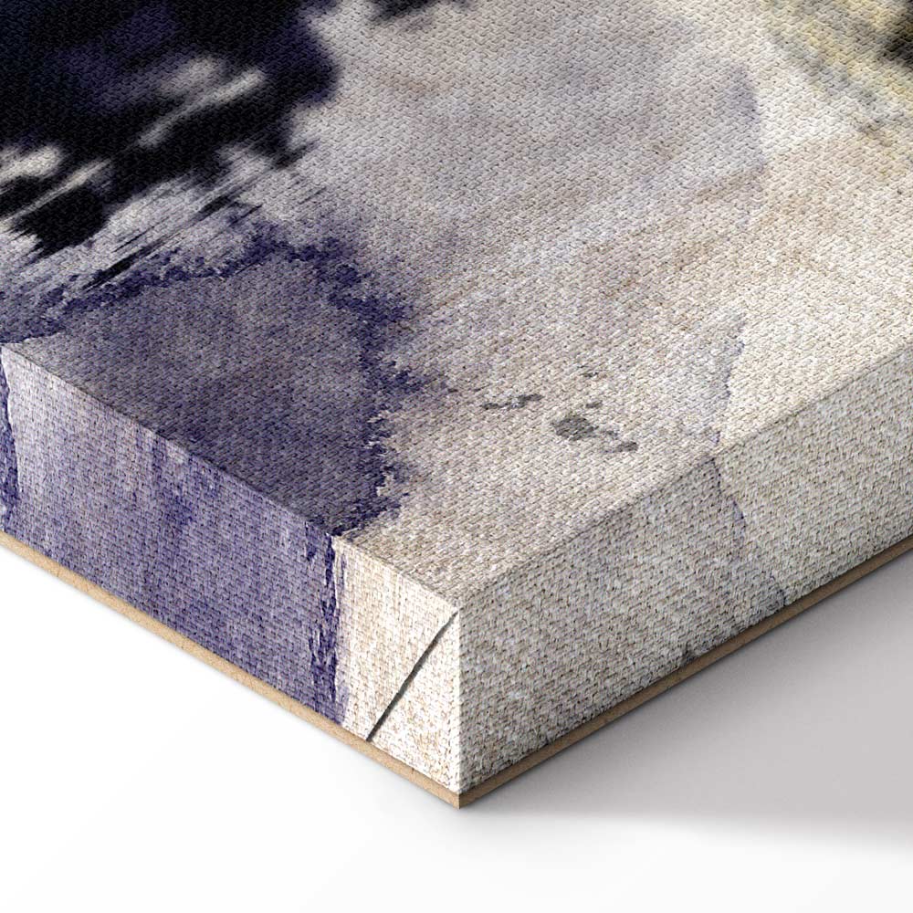 Abstract River Morning Texture Canvas Print