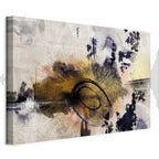 Abstract River Morning Texture Canvas Print