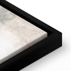 Blue Watercolour Abstract Texture Canvas Print