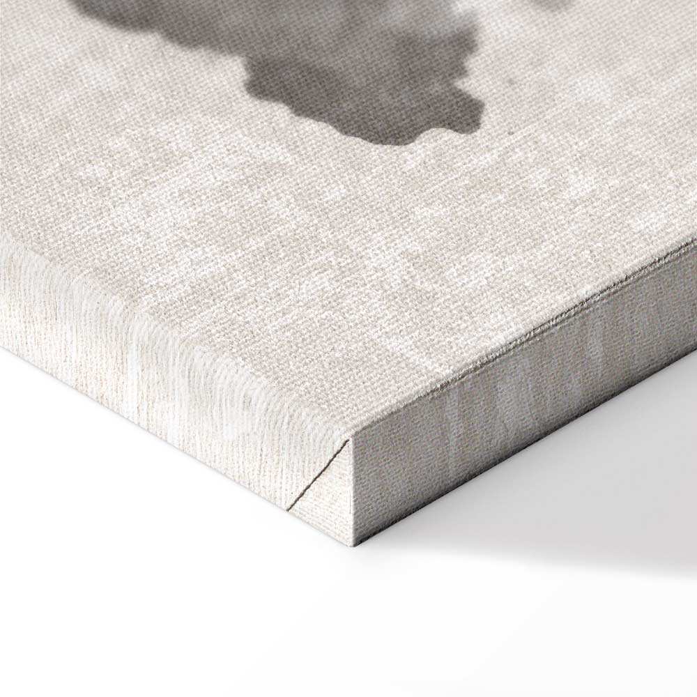 Watercolor Stained Glass Abstract Canvas Print