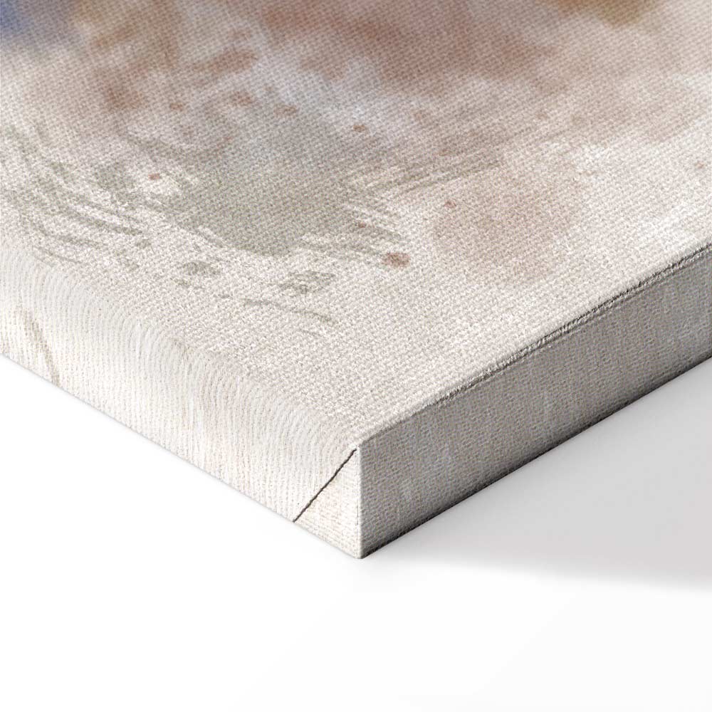 Abstract Reverie Texture Vertical Canvas Print