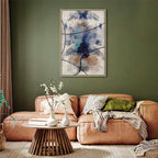 Abstract Reverie Texture Vertical Canvas Print