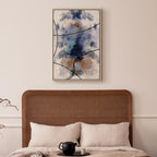 Abstract Reverie Texture Vertical Canvas Print