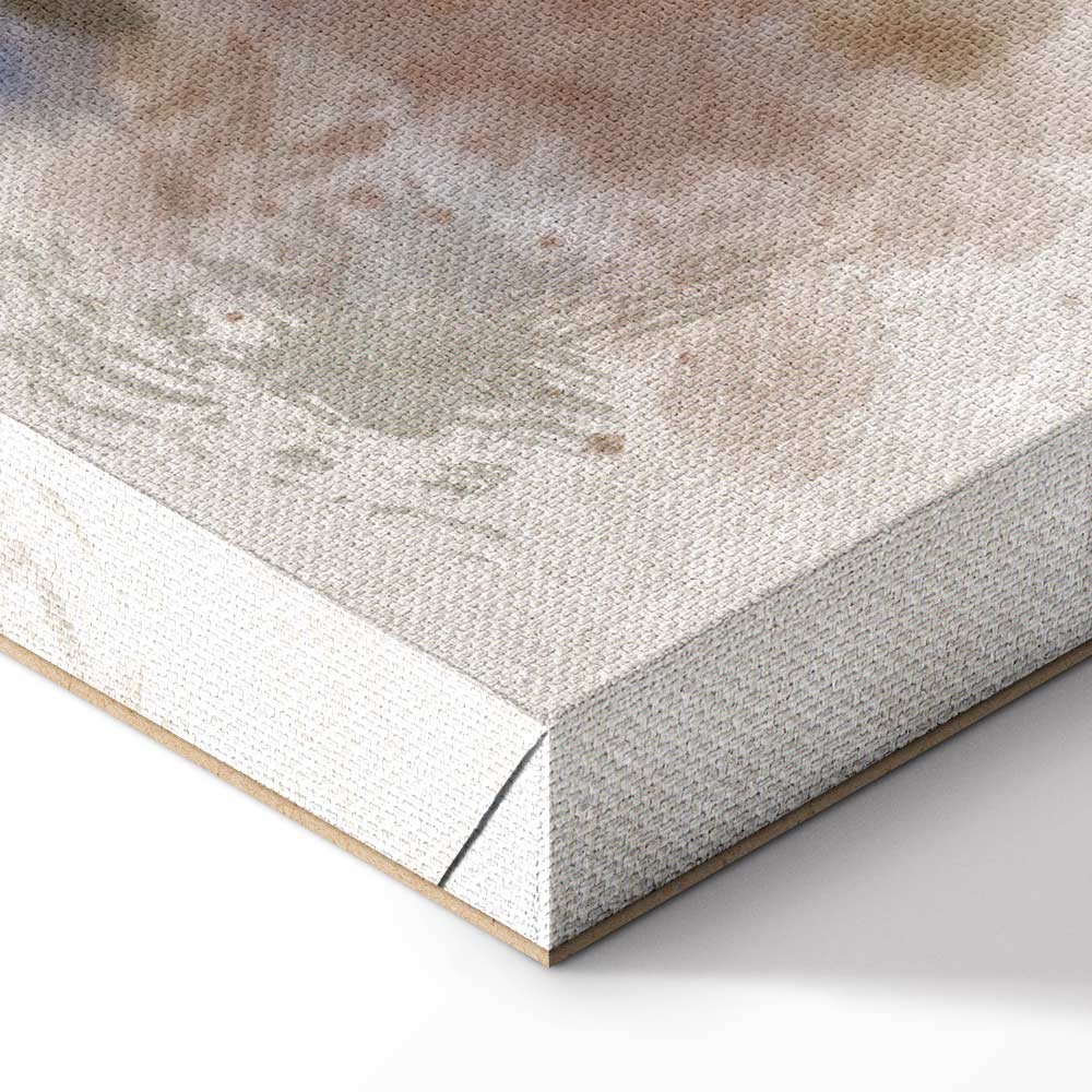 Abstract Reverie Texture Vertical Canvas Print