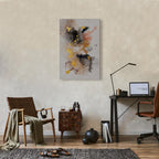 Abstract Windy Day Vertical Canvas Print