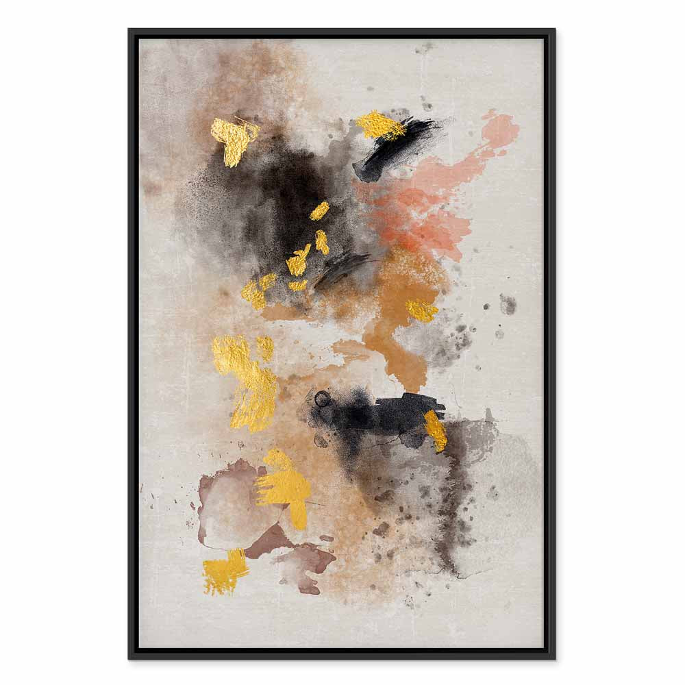 Abstract Windy Day Vertical Canvas Print