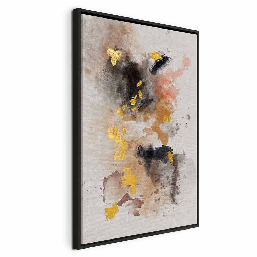 Abstract Windy Day Vertical Canvas Print
