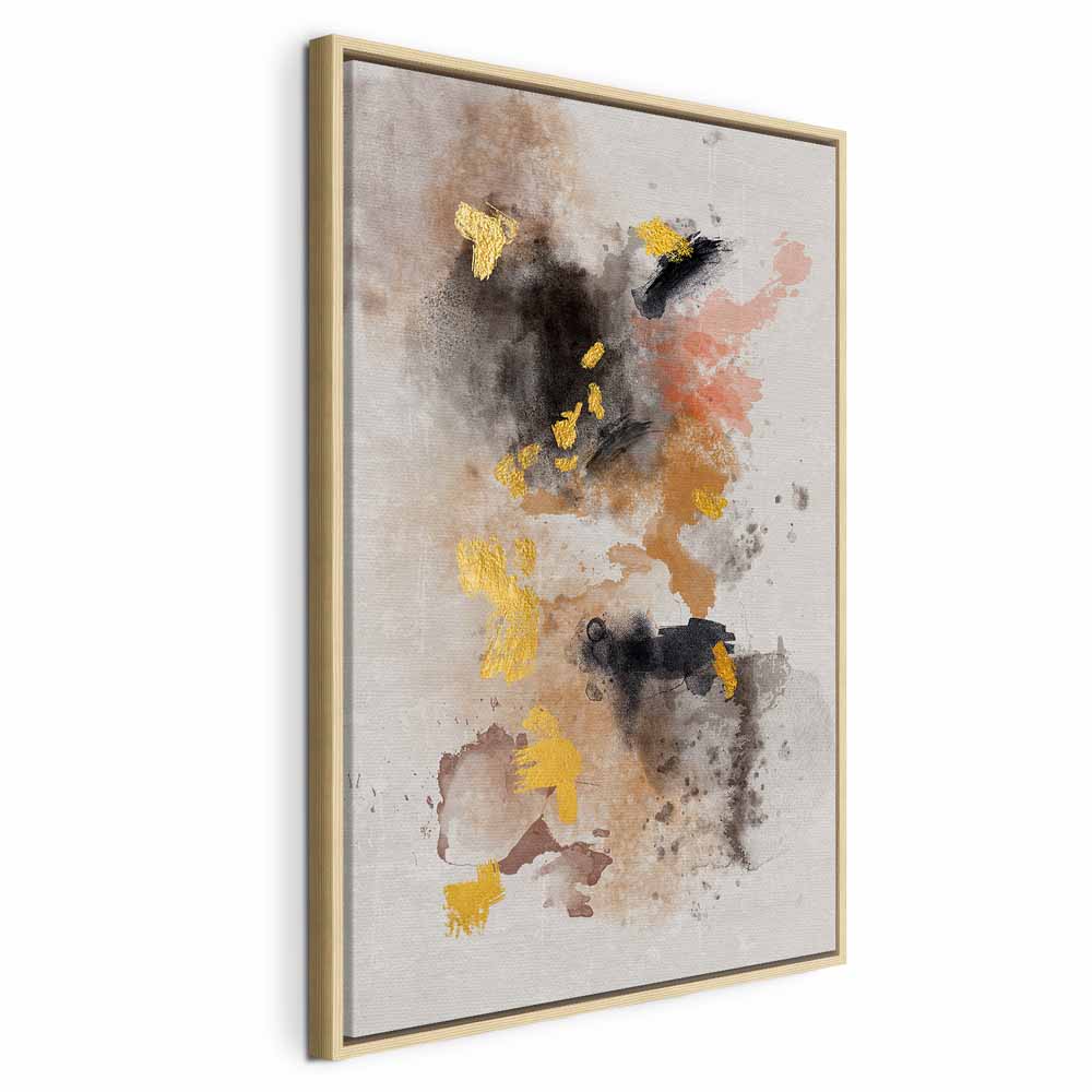 Abstract Windy Day Vertical Canvas Print