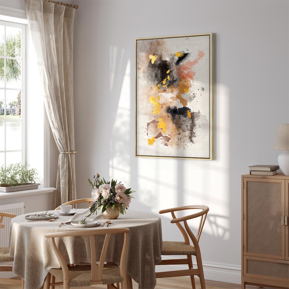 Abstract Windy Day Vertical Canvas Print