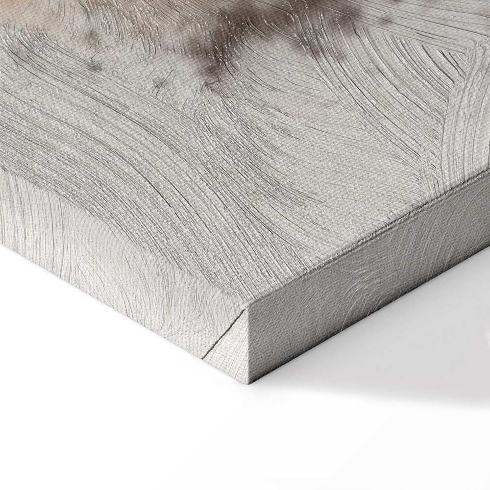 Abstract Windy Day Vertical Canvas Print