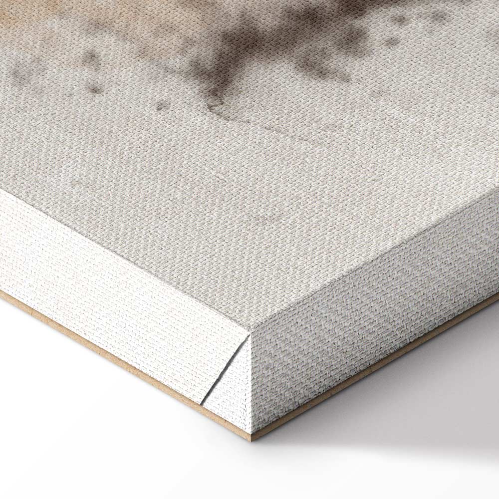 Abstract Windy Day Vertical Canvas Print