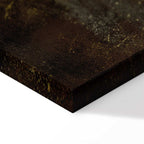 Golden Constellation Abstract Canvas Print