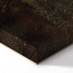 Golden Constellation Abstract Canvas Print