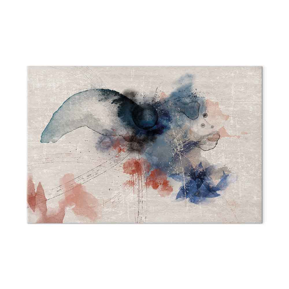 Capricious Abstract Nature Wide Canvas Print