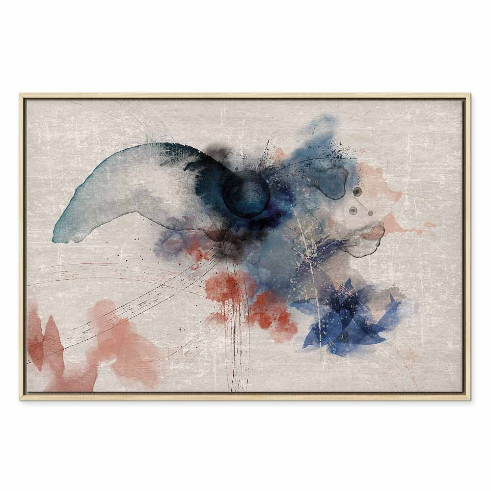 Capricious Abstract Nature Wide Canvas Print