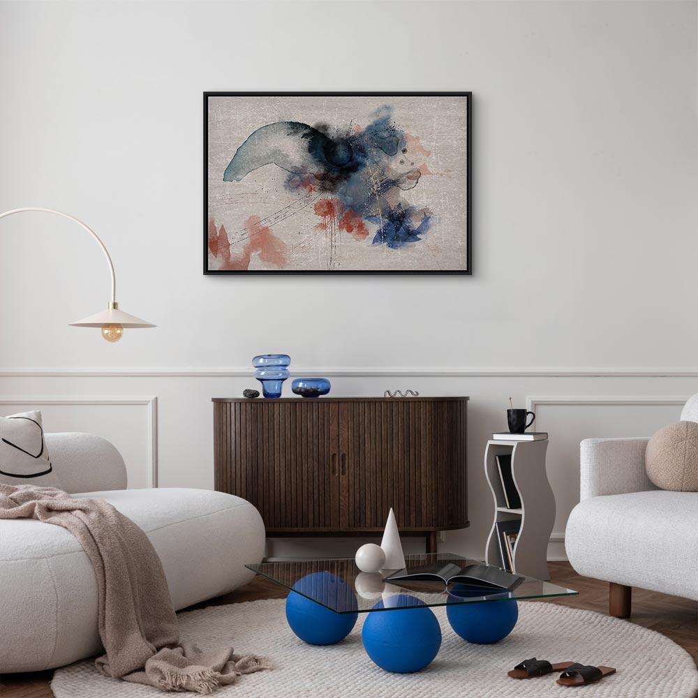 Capricious Abstract Nature Wide Canvas Print