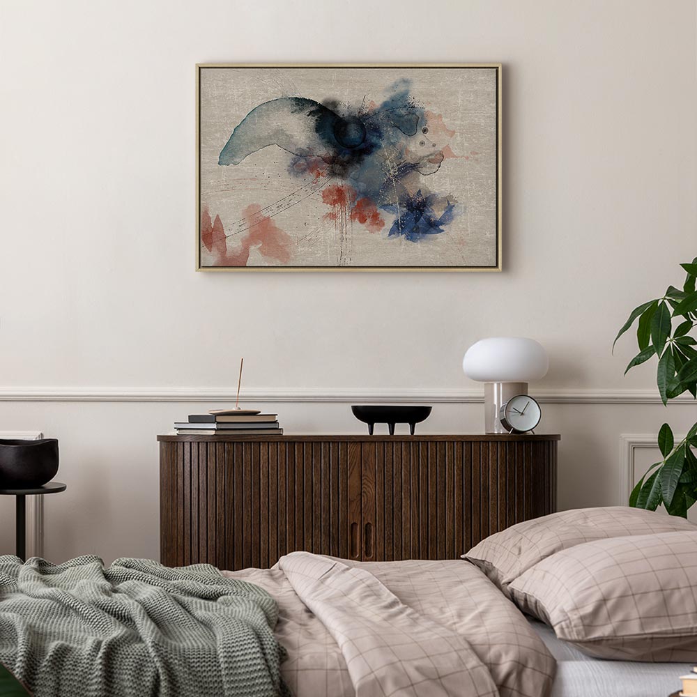 Capricious Abstract Nature Wide Canvas Print