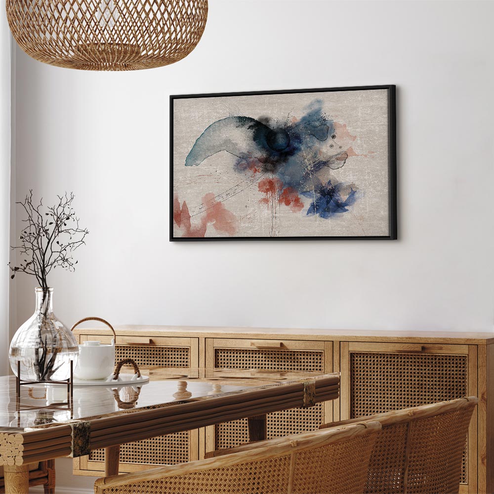 Capricious Abstract Nature Wide Canvas Print