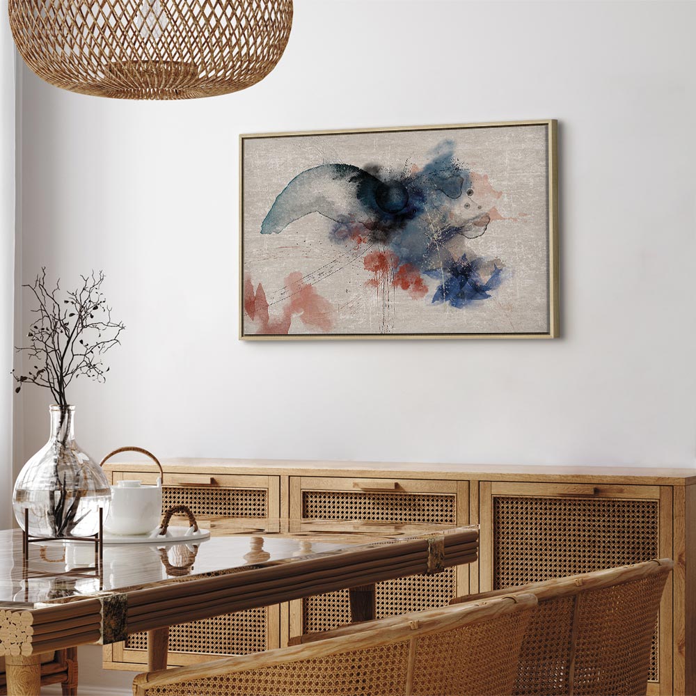 Capricious Abstract Nature Wide Canvas Print