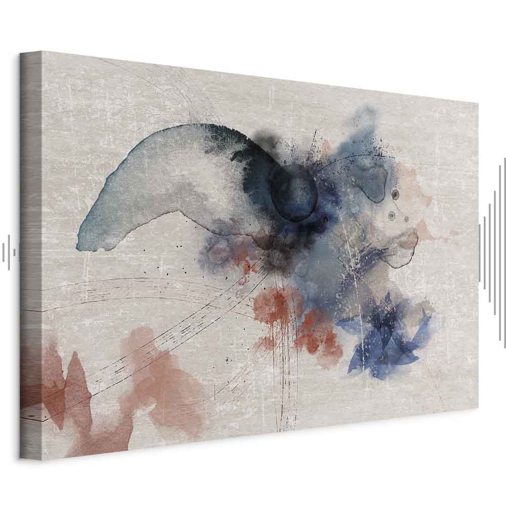 Capricious Abstract Nature Wide Canvas Print
