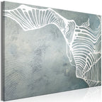 Canvas Prints Inspiring Abstract Butterfly Decor