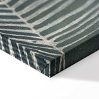 Abstract Butterfly Weave Wide Canvas Print