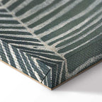 Abstract Butterfly Weave Wide Canvas Print