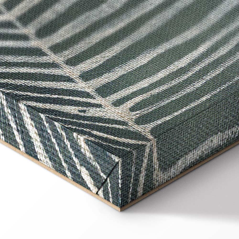 Abstract Butterfly Weave Wide Canvas Print